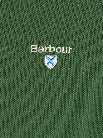BARBOUR | Polo coupe classique | dunkelgrün